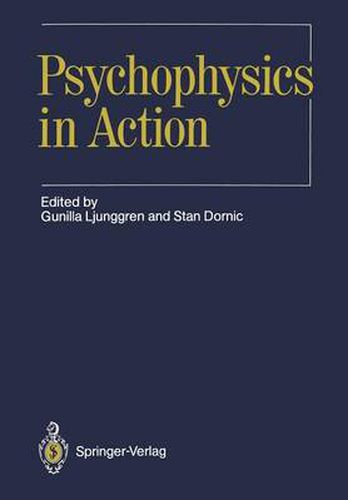 Cover image for Psychophysics in Action