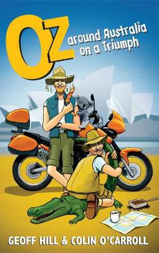 Cover image for Oz: Around Australia on a Triumph, Motorbike Adventures 3