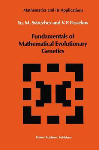 Cover image for Fundamentals of Mathematical Evolutionary Genetics