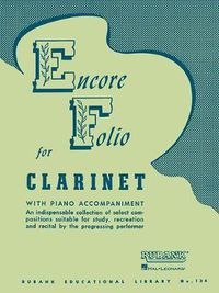 Cover image for Encore Folio: Bb Clarinet with Piano Accompaniment