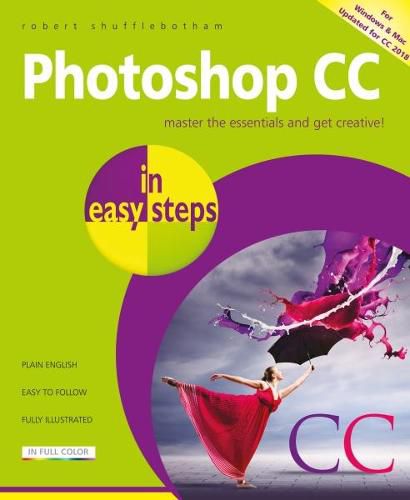 Cover image for Photoshop CC in easy steps: Updated for Photoshop CC 2018