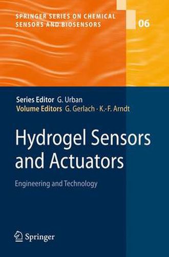 Cover image for Hydrogel Sensors and Actuators: Engineering and Technology