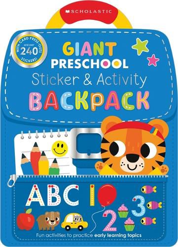 Cover image for Giant Preschool: Sticker & Activity Backpack (Scholastic Early Learners)