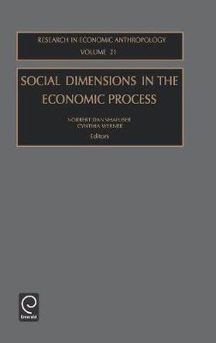 Cover image for Social Dimensions in the Economic Process