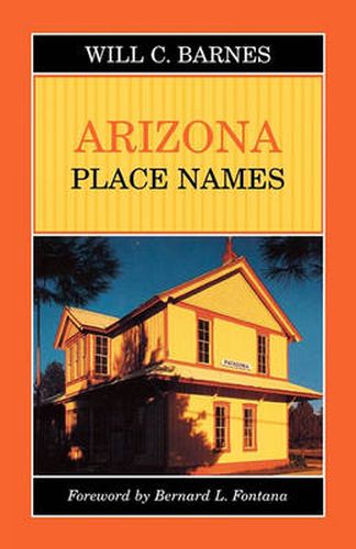 Cover image for Arizona Place Names