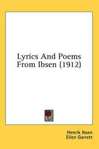 Cover image for Lyrics and Poems from Ibsen (1912)