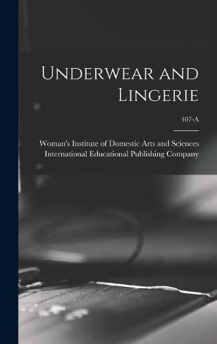 Cover image for Underwear and Lingerie; 407-A