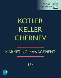 Cover image for Marketing Management, Global Edition