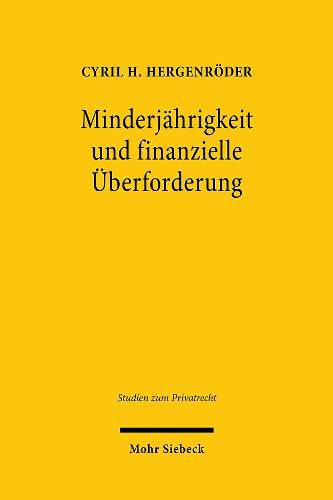 Cover image for Minderjahrigkeit und finanzielle UEberforderung