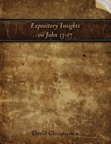 Cover image for Expository Insights on John 13-17: A Workbook for Expository Preaching