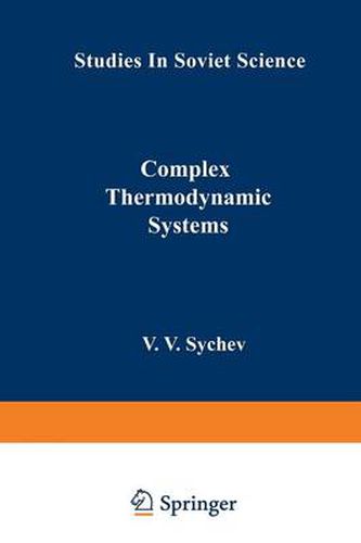 Cover image for Complex Thermodynamic Systems