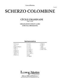 Cover image for Scherzo Colombine: Conductor Score