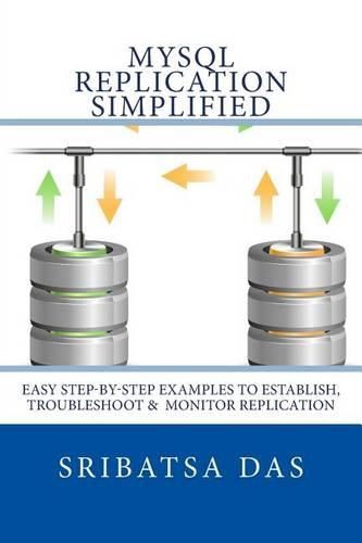 Cover image for MySQL Replication Simplified: Easy step-by-step examples to establish, troubleshoot and monitor replication