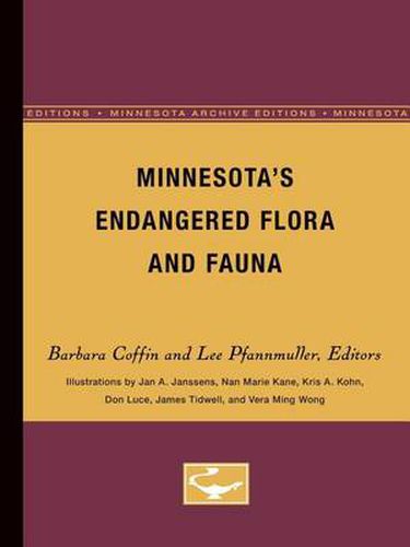 Cover image for Minnesota's Endangered Flora and Fauna