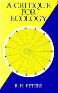 Cover image for A Critique for Ecology