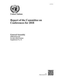 Cover image for Report of the Committee on Conferences for 2018