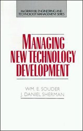 Cover image for Managing New Technology Development