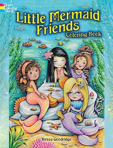 Cover image for Little Mermaid Friends Coloring Book