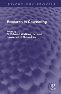 Cover image for Research in Counseling