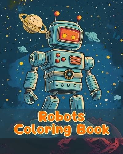 Cover image for Robots Coloring Book