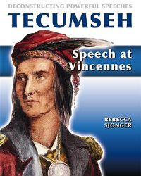Cover image for Tecumseh: Speech at Vincennes