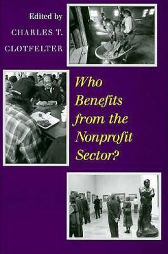 Cover image for Who Benefits from the Nonprofit Sector?