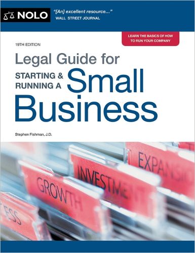 Cover image for Legal Guide for Starting & Running a Small Business