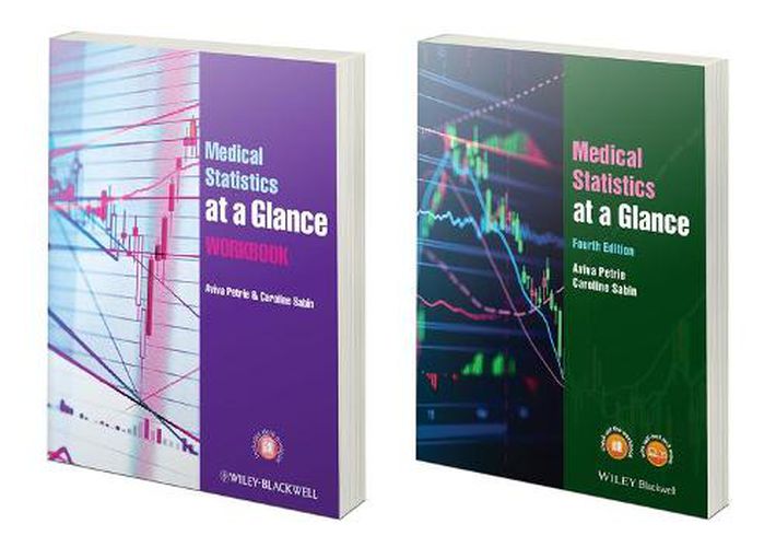 Cover image for Medical Statistics at a Glance, 4e Text & Workbook