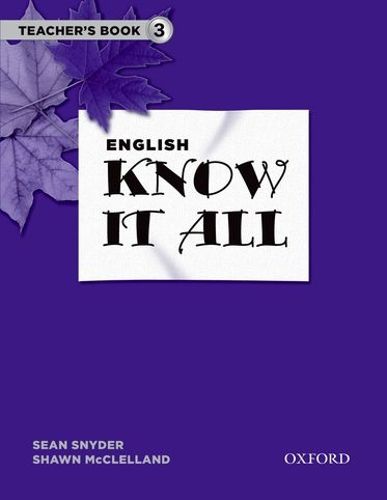 Cover image for English Know it All: Teacher's Book 3