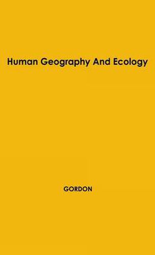 Cover image for Human Geography