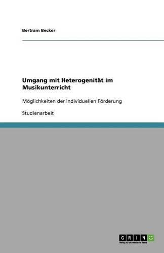 Cover image for Umgang mit Heterogenitat im Musikunterricht