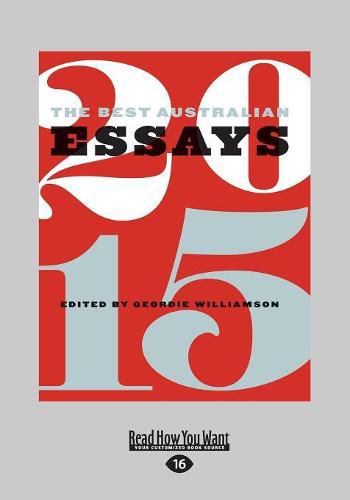 The Best Australian Essays 2015