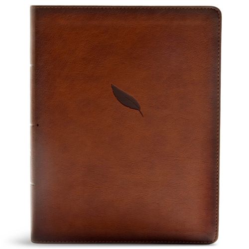 Cover image for CSB Legacy Notetaking Bible, Tan LeatherTouch