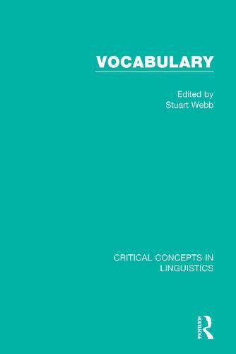 Cover image for Vocabulary