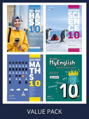 Oxford Value Pack Australian Curriculum 10 2025 (print+1yr digital licence)