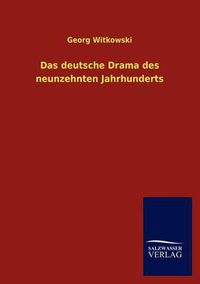 Cover image for Das deutsche Drama des neunzehnten Jahrhunderts