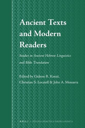 Cover image for Ancient Texts and Modern Readers: Studies in Ancient Hebrew Linguistics and Bible Translation