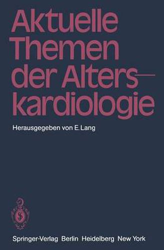 Cover image for Aktuelle Themen der Alterskardiologie