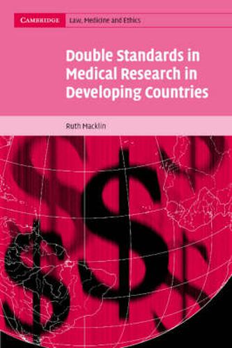 Cover image for Double Standards in Medical Research in Developing Countries