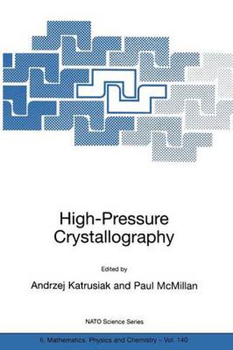 Cover image for High-Pressure Crystallography