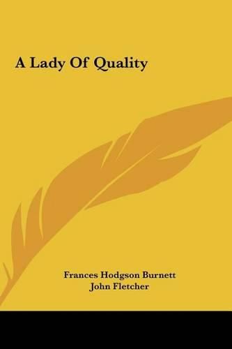 A Lady of Quality