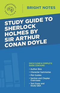 Cover image for Study Guide to Sherlock Holmes by Sir Arthur Conan Doyle