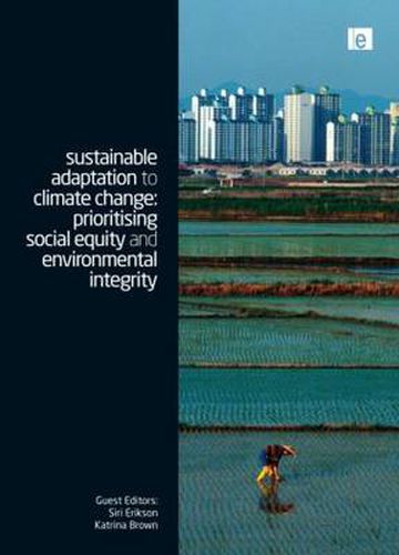 Cover image for Sustainable Adaptation to Climate Change: Prioritising Social Equity and Environmental Integrity