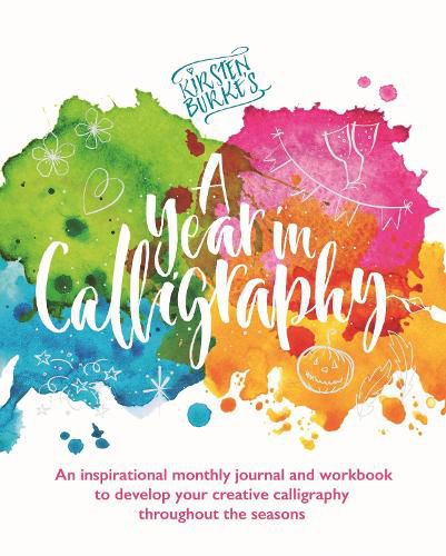 Cover image for Kirsten Burke's A Year in Calligraphy