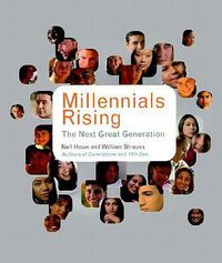Cover image for Millennials Rising: The Next Great Generation /by Neil Howe and Bill Strauss ; Cartoons by R.J. Matson