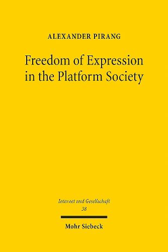 Cover image for Freedom of Expression in the Platform Society