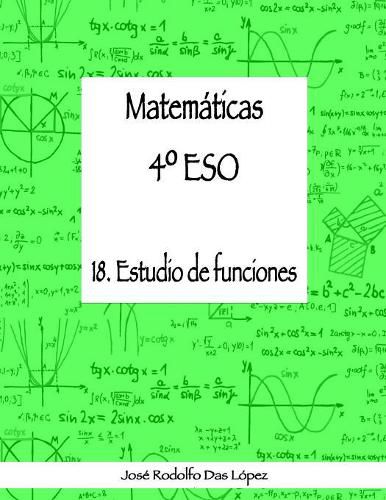 Cover image for Matem+ticas 41/4 ESO - 18. Estudio de funciones