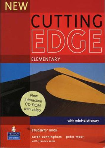 Cover image for New Cutting Edge Elementary Students Book and CD-Rom Pack