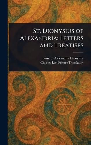 Cover image for St. Dionysius of Alexandria