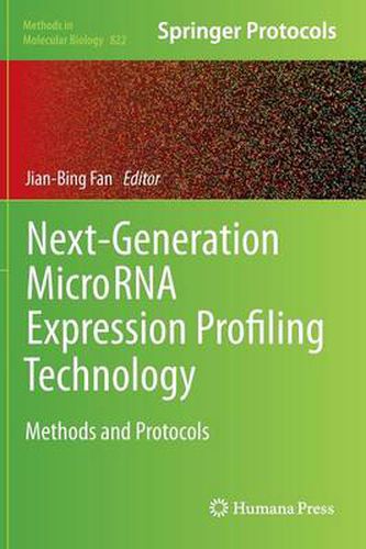 Cover image for Next-Generation MicroRNA Expression Profiling Technology: Methods and Protocols